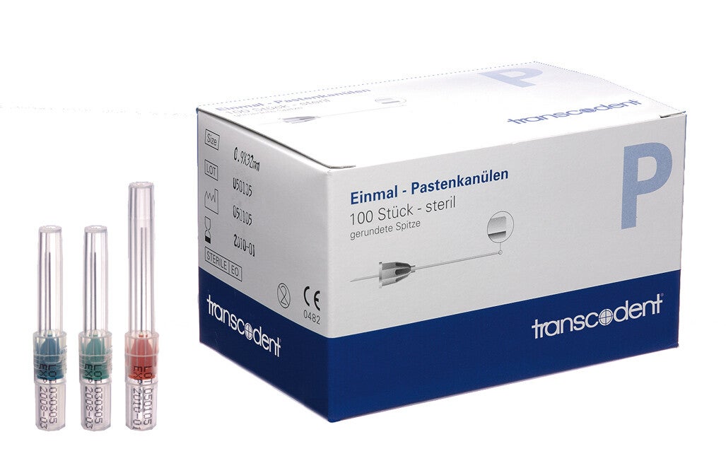 Transcodent P Pastenkanülen
