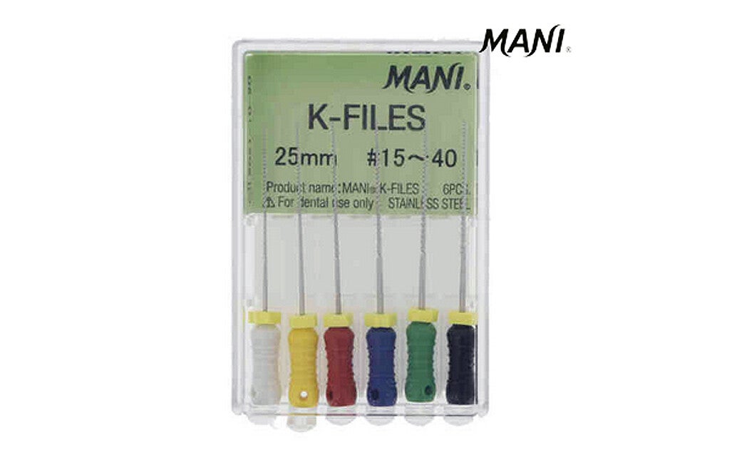 K-Feilen, 25 mm, Mani