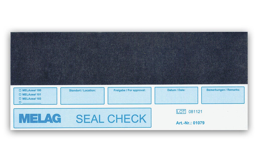 MELAG Seal check, 100 Teststreifen, Melag