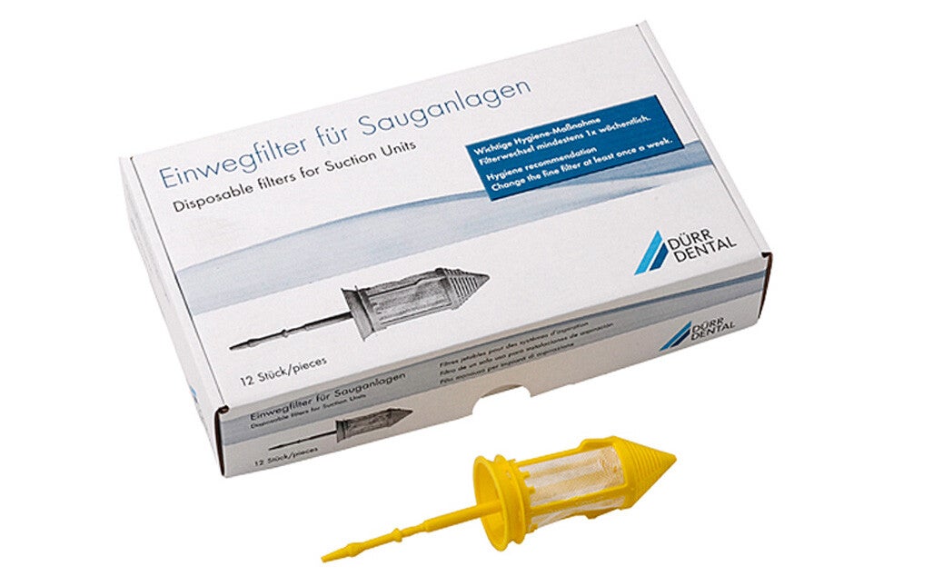 Einwegfilter für Sauganlagen, Dürr
