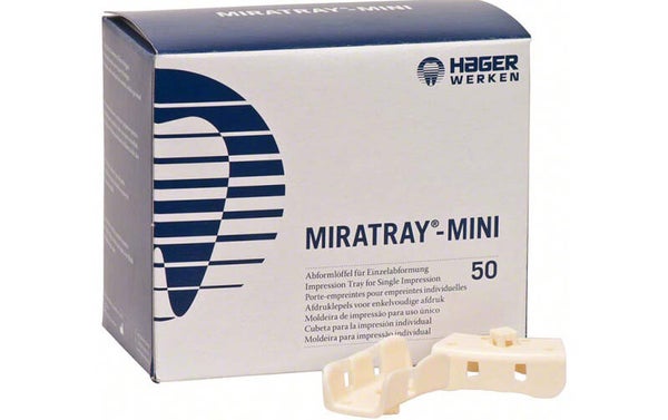 Minitray Einmal-Abdrucklöffel, H&W