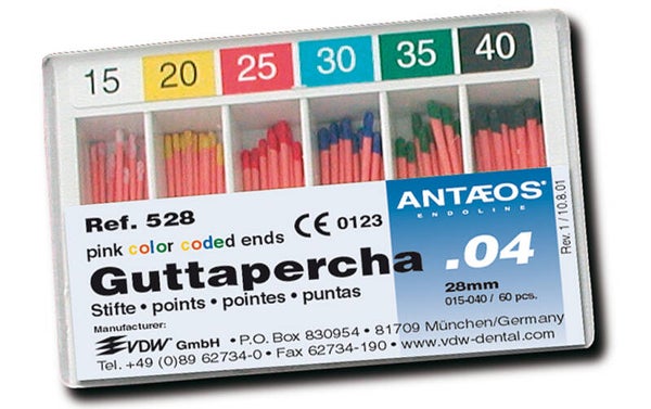 Guttaperchaspitzen Taper 0.4