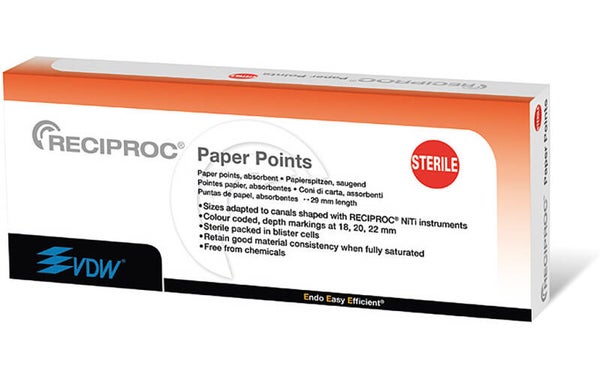 Reciproc Papierspitzen, VDW