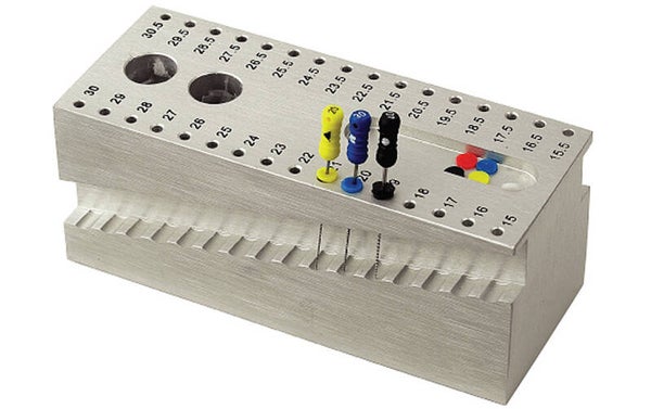 Endo-Messblock, Aluminium