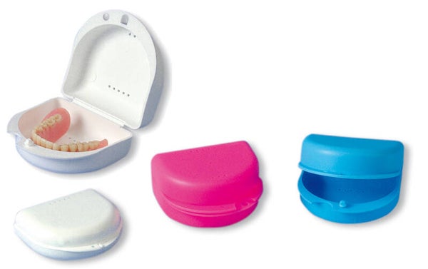 Dento Box I, 12 Stück, Höhe 2,5 cm, weiß, H&W