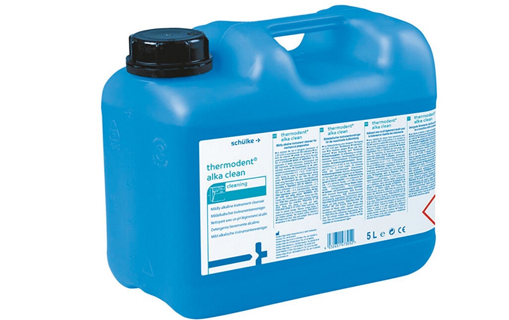 ThermoDent alka clean, Flüssigreiniger, 5 Liter, schülke+