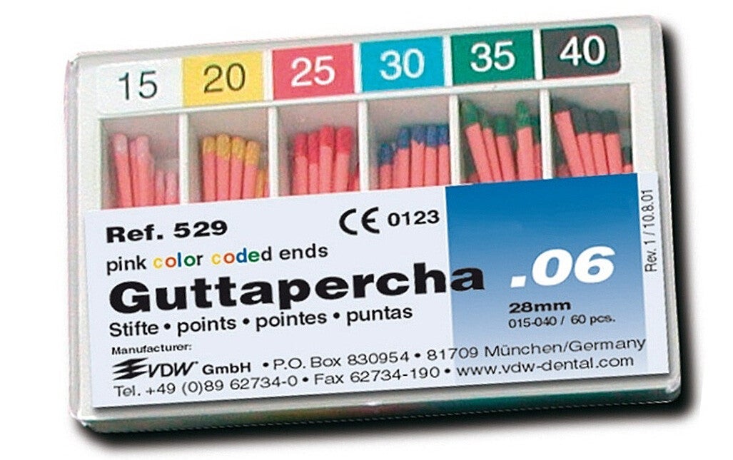 Guttaperchaspitzen Taper 0.6