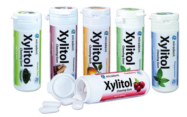 Xylitol Chewing Gum, 30 Stk., H&W