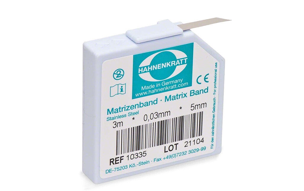 Matrizenband 3m Rolle, Hahnenkratt