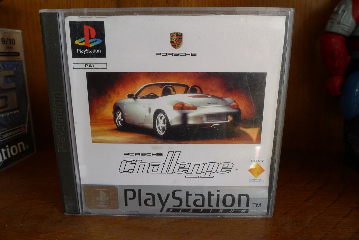 Jeu PlayStation 1 - Porsche Challenge - Version Complète (boîtier Cassé) - Bon état Général