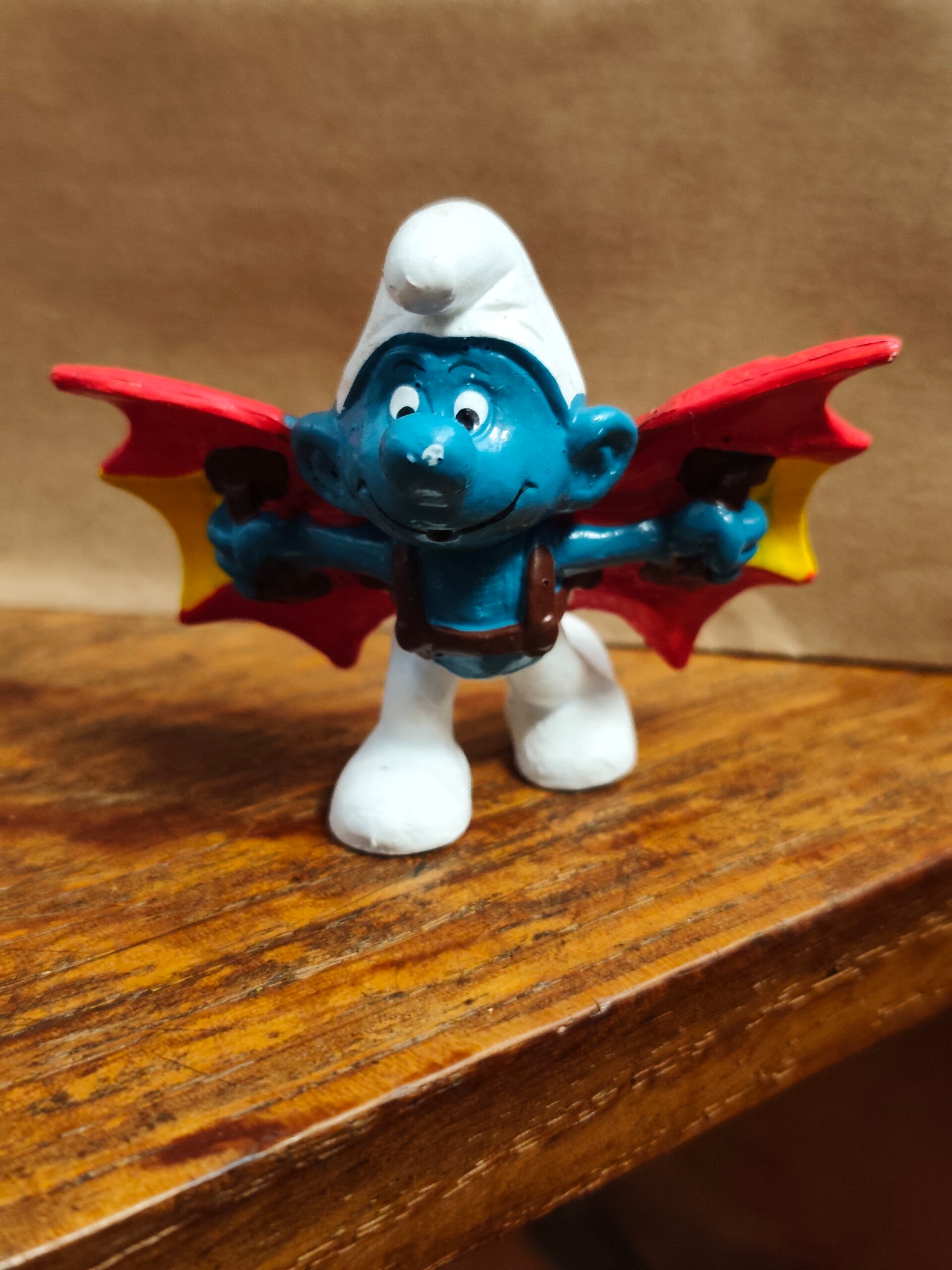 Figurine Schtroumpfs Vintage , Schtroumpf aile delta