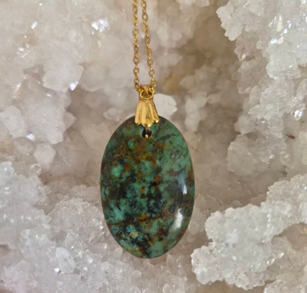 Cabochon Turquoise Africaine