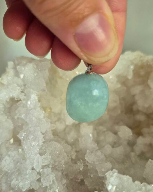 Pendentif Aigue marine