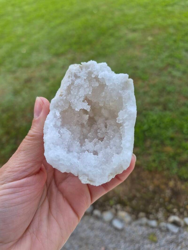 Géode cristal de roche