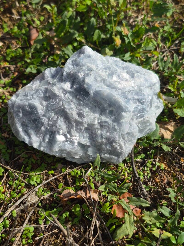 Calcite bleue brut