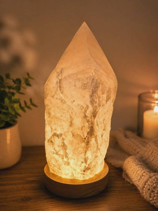 Lampe Quartz rose