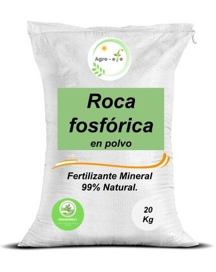 Roca Fósforica en Polvo, en costal de 10 Kg