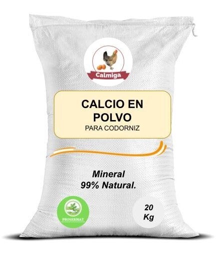 Calcio en Polvo para Codorniz