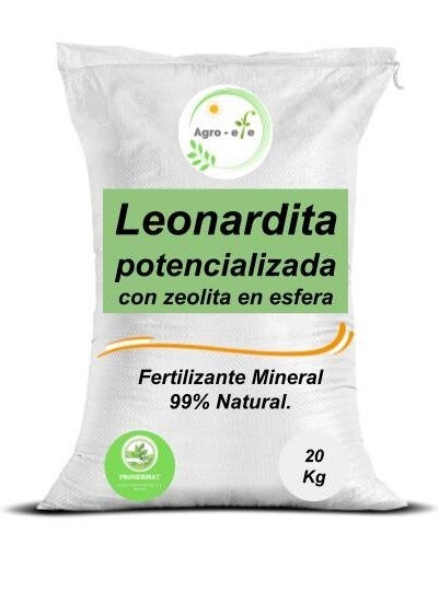 Leonardita Potencializada con Zeolita en Esfera en costal de 20 kilos