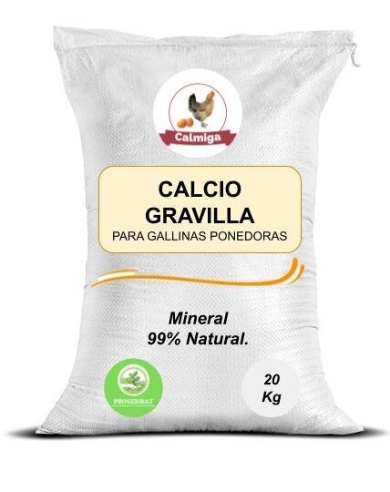Calcio Gravilla para Gallinas Ponedoras