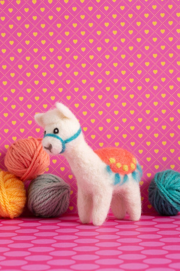 Alpaca Mini Needle Felting Kit - Hawthorn Handmade