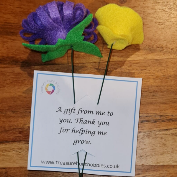 Handmade Felt Flower Small Gift