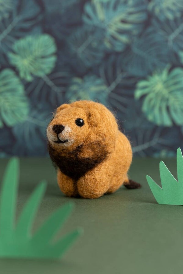 Lion Mini Needle Felting Kit - Hawthorn Handmade