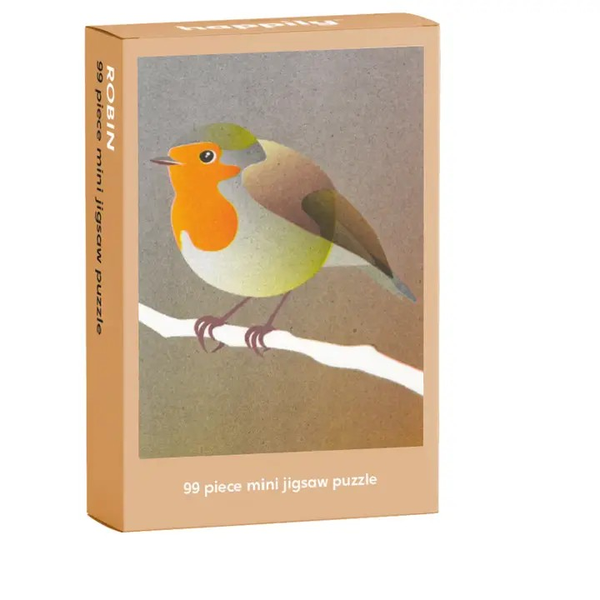Robin 99 Piece Mini Jigsaw Puzzle - Happily Puzzles