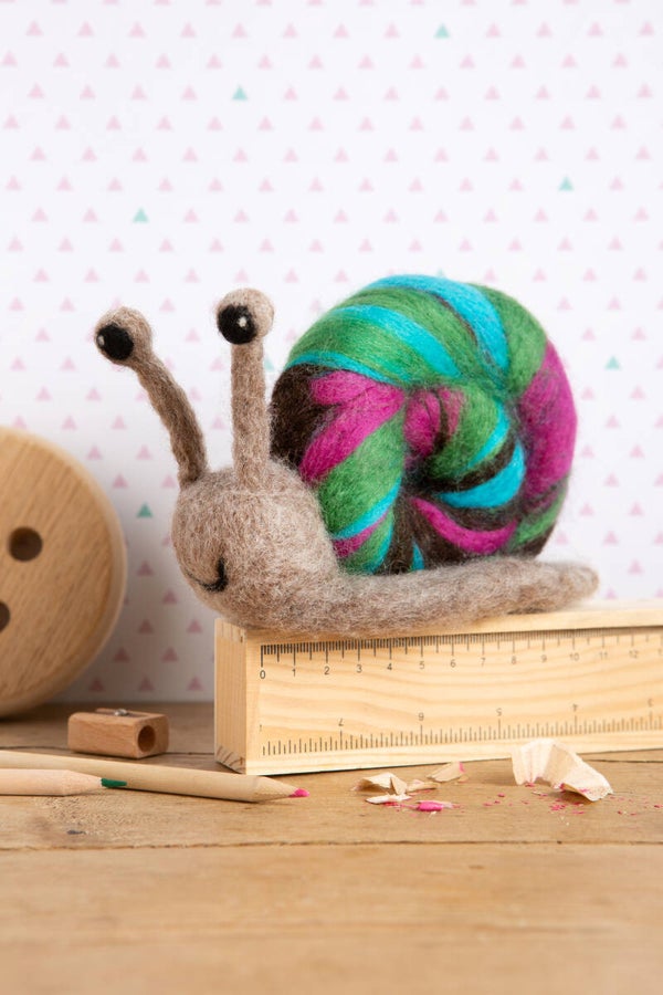 Snail Needle Felting Kit - Hawthorn Handmade