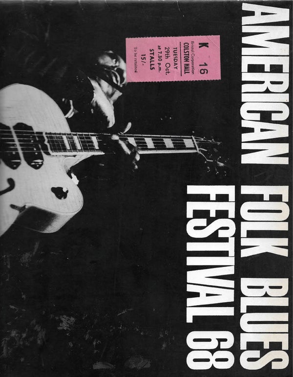 1968 American Folk Blues Festival Programme
