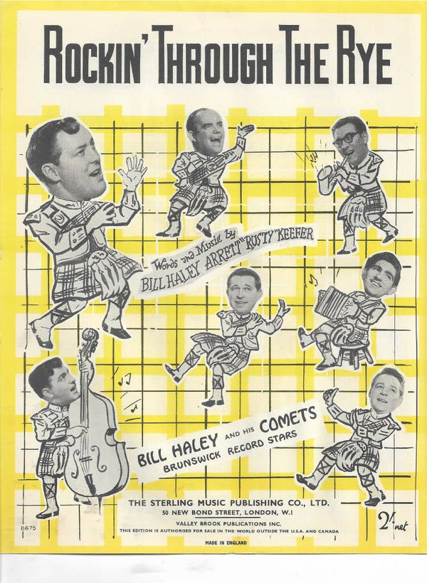 Bill Haley & his comets Rockin' Through the Ryesheet music