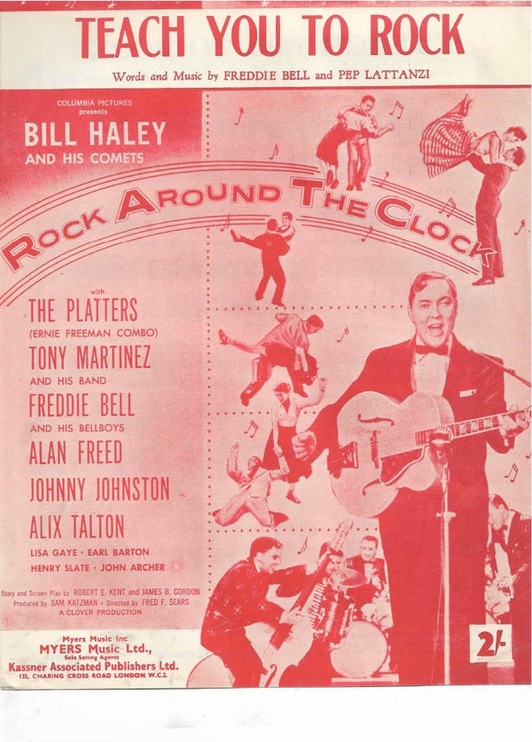 Bill Haley & His Comets Teach you to rock Sheet Music