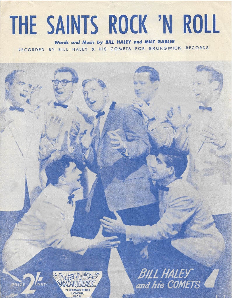 Bill Haley & His Comets The Saints Rock n Roll Sheet Music