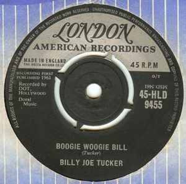 Billy Joe Tucker ‎– Boogie Woogie Bill
