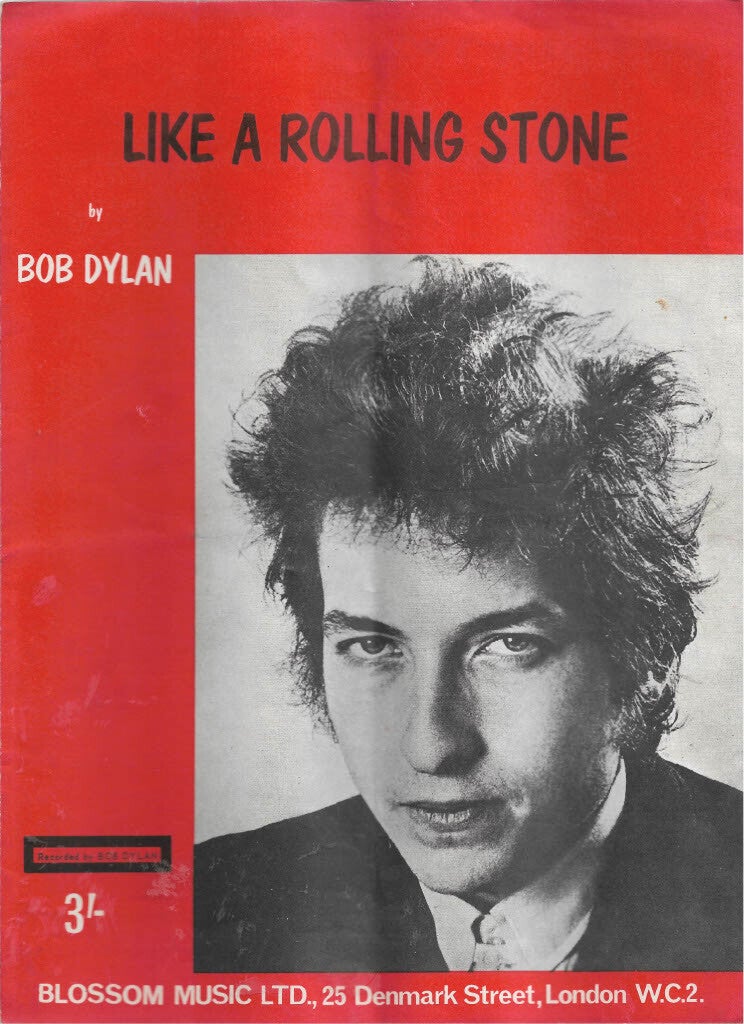 Bob Dylan Like a Rolling Stone Sheet music