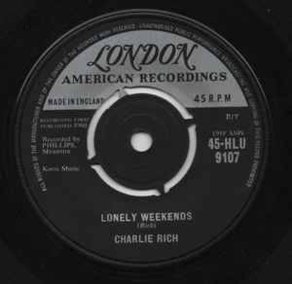 Charlie Rich ‎– Lonely Weekends