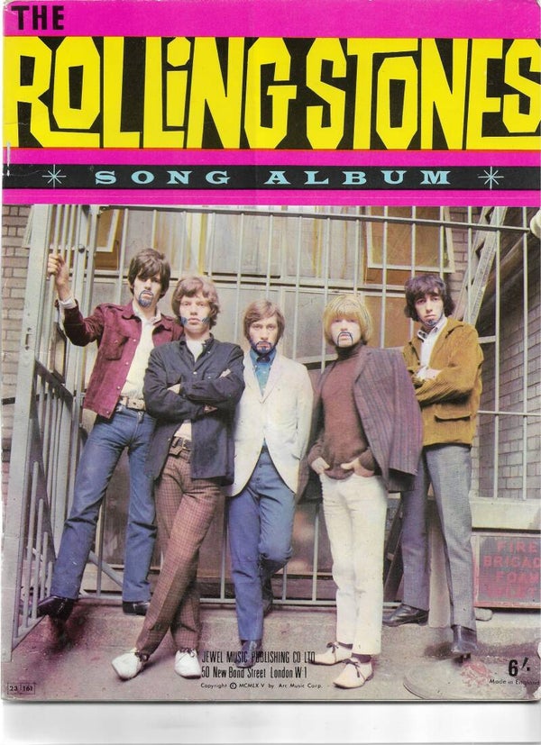 The Rolling Stones Song Album Original Sheet Music