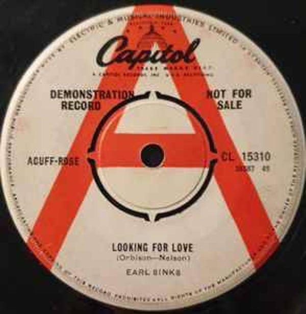 Earl Sinks ‎– Looking For Love