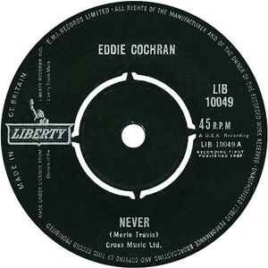 Eddie Cochran ‎– Never / Think Of Me