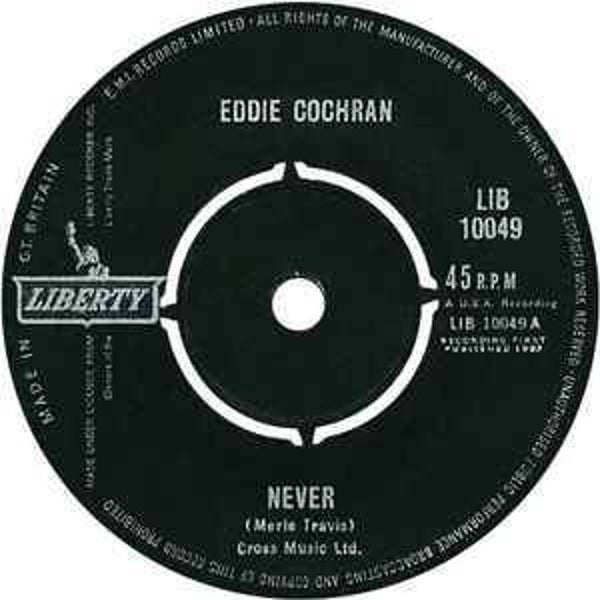 Eddie Cochran ‎– Never / Think Of Me