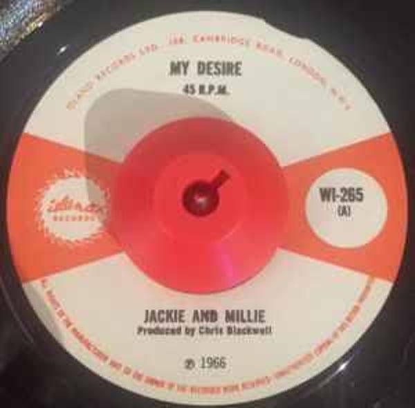 Jackie And Millie ‎– My Desire / That's How Strong My Love Is