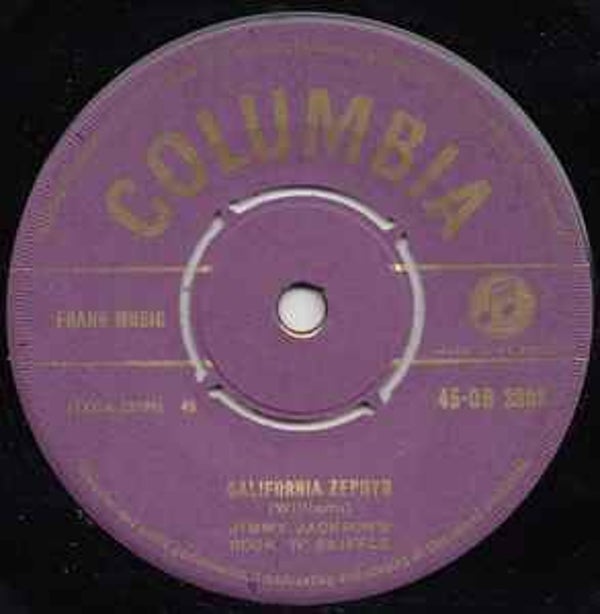Jimmy Jackson's Rock 'N' Skiffle ‎– California Zephyr
