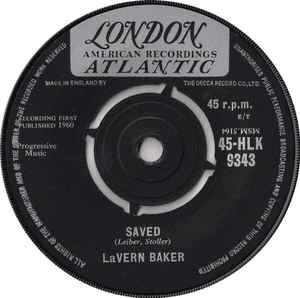 Lavern Baker ‎– Saved