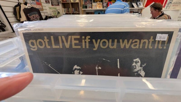 Got Live if you want it