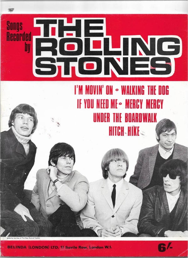 The Rolling Stones Songs Original Sheet Music