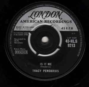 Tracy Pendarvis ‎– Is It Me