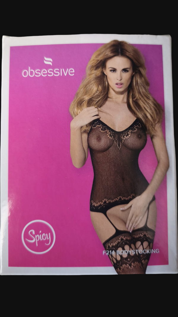 Combinaison Bodystocking en résille, sexy & évoquant de la marque OBSESSIVE / Neuf - Taille Unique S/M/L (36 à 40)