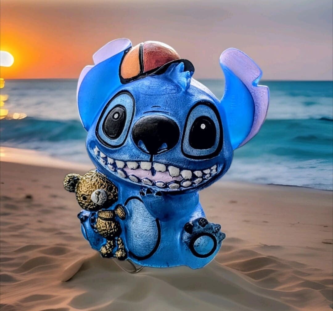 Handmade Resin Stitch figure