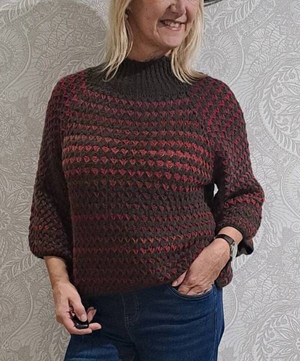 pulletje JW burgundy