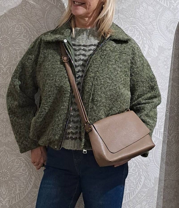 blousonjas Terra di Siena kaki